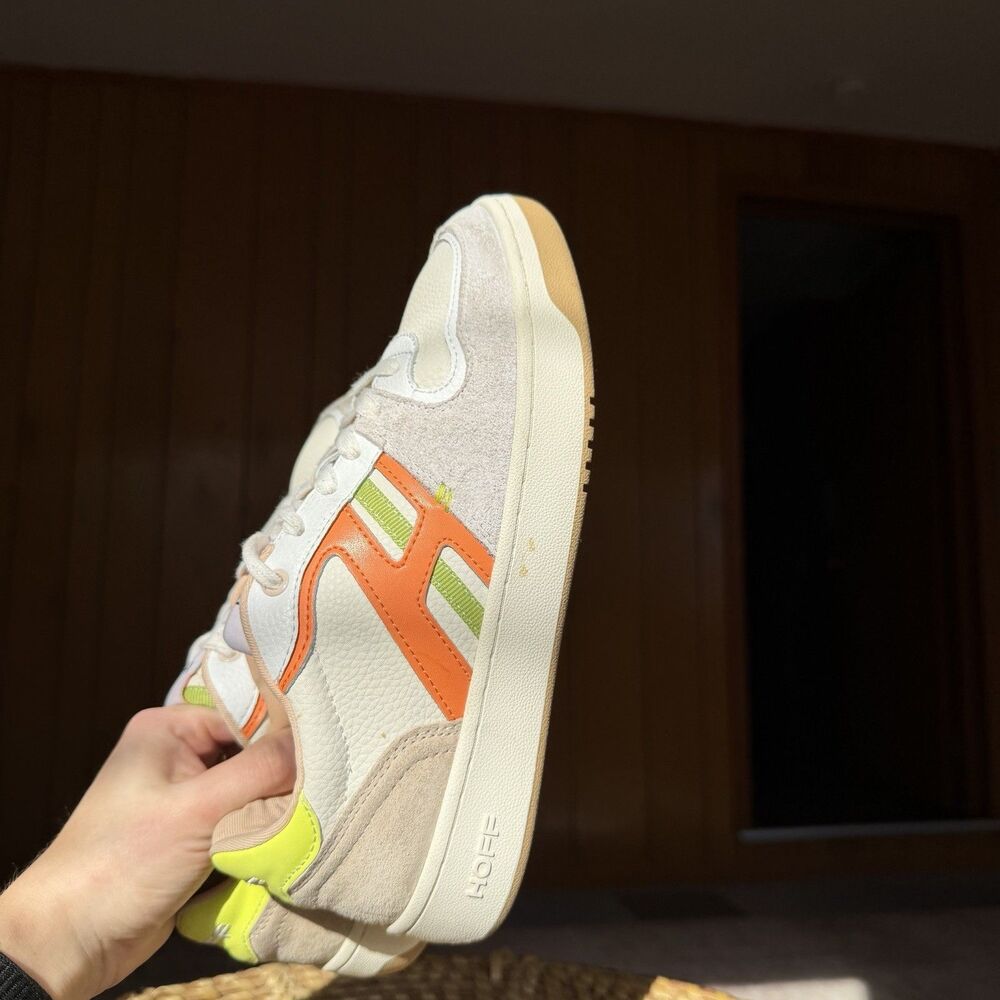HOFF Gamla Stan Trainers Metro Fl In Multi Beige Cream Sneakers Women’s US 8 - Picture 9 of 16